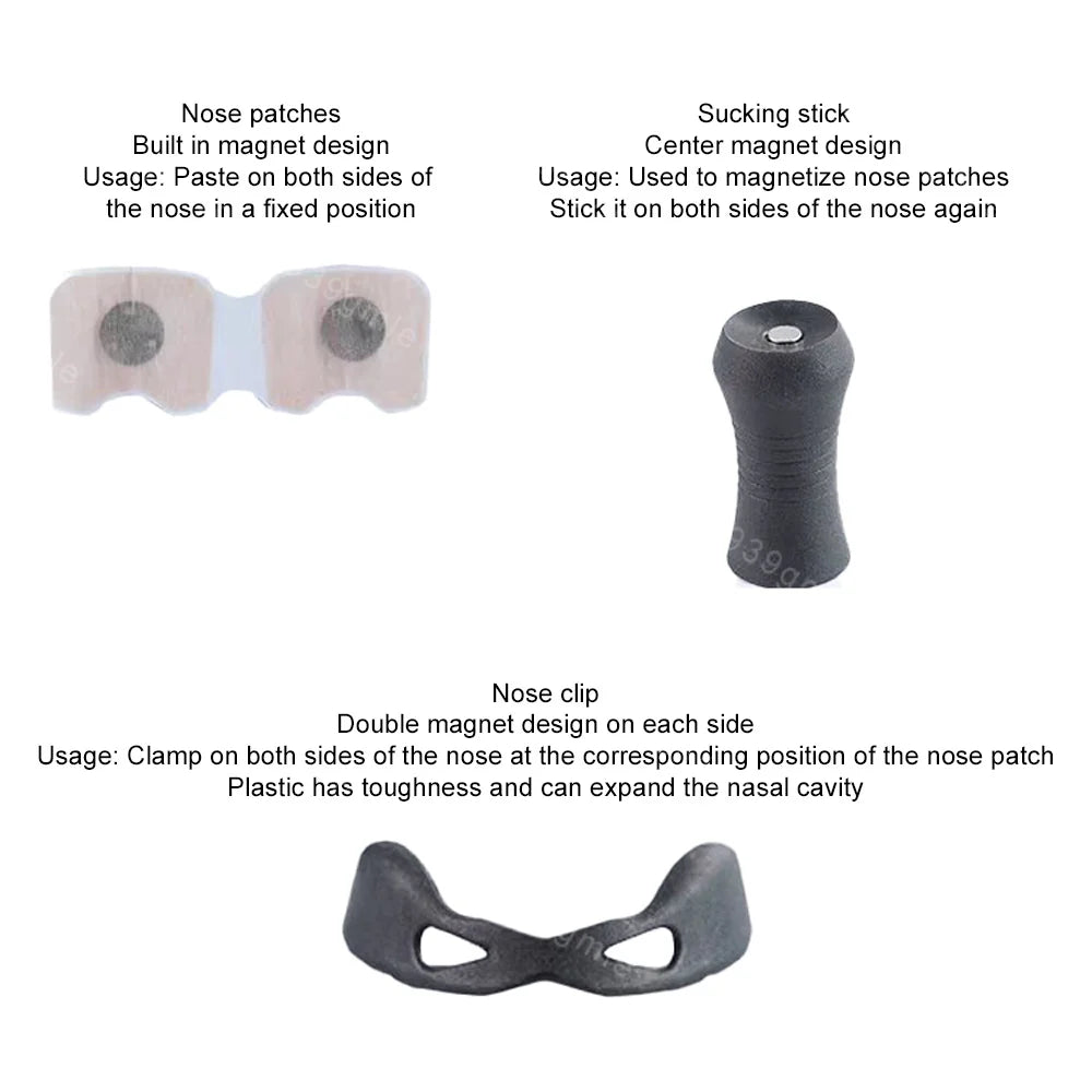 Pro Kit - Magnetic Nasal Strips for Better Breathing – Stop Snoring & Enhance Performance