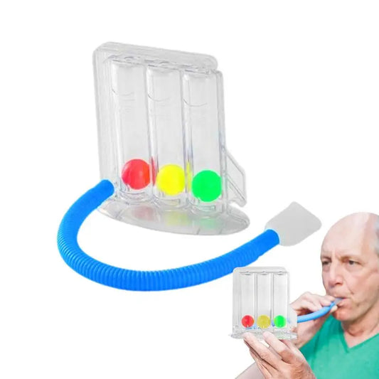 3-Ball Lung Trainer – Strengthen Your Lungs & Improve Breathing Recovery